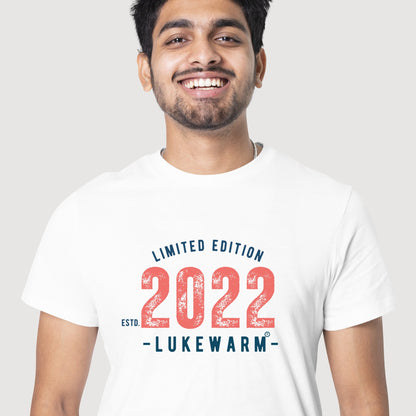 Lukewarm White Round Neck T-shirt - Effortless Style - Lukewarm